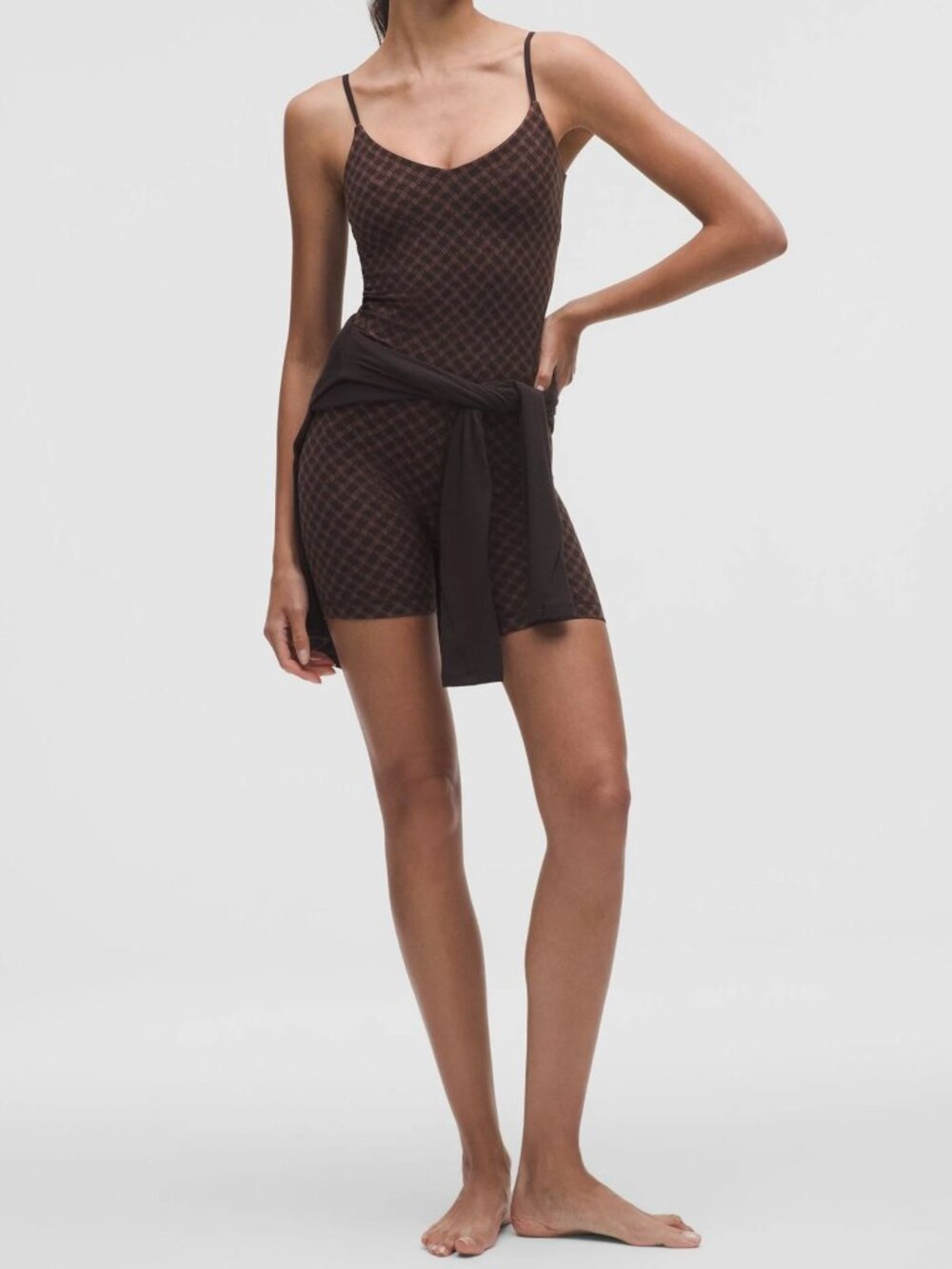 lululemon Align™ Cami Bodysuit 6" Jacquard Light Support A/B Cup